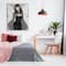 Stupell Industries Goth Fashion Girl Botanical Pattern Canvas Wall Art